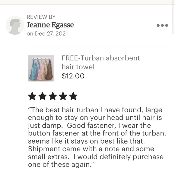 (2) Turban Hair towels Fast drying - Picture 9 of 9